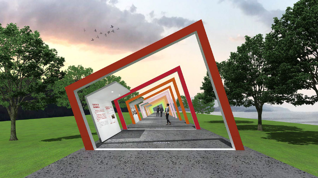 百年黨史-公園廊道設(shè)計